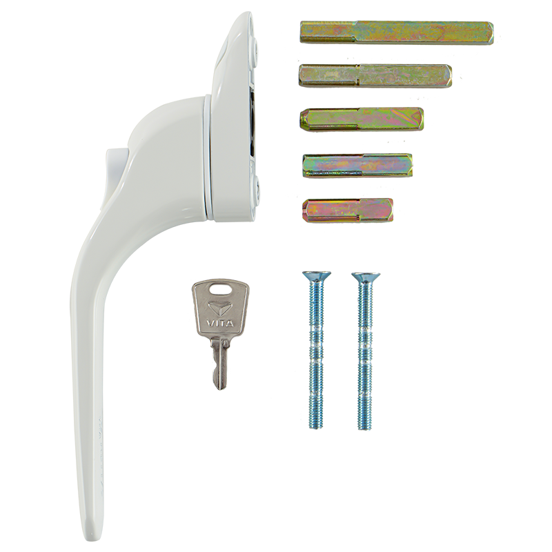 Window Handles: Window Repair Handle Locking with 5 spindles and fixing ...